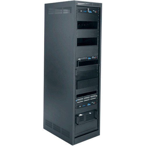Middle Atlantic WR-24-32 Rack Equipment Middle Atlantic Wrk Series 24ru Roll Out Rack - 32in Depth - 24u Rack Height X 19" Rack Width - Blac Wr2432 656747102875