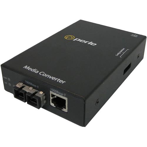 Perle Systems 05050054 Transceivers/Media Converters S-1000-s2sc70 Gigabit Ethernet Stand-alone Media Converter 734660500500