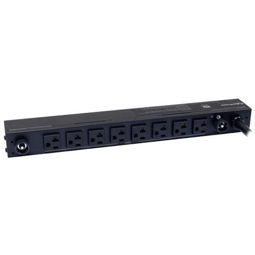CyberPower PDU30BT8F8R PDUs Cyberpower Pdu30bt8f8r Single Phase 100 - 125 Vac 30a Basic Pdu - 16 Outlets, 12 Ft, Nema L5-30p, Ho 649532902125