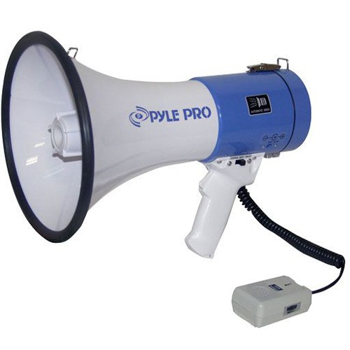 Pyle PMP50 PA Systems Pyle Pylepro Pmp50 Megaphone - 50 W Amplifier - Built-in Amplifier - 8 Hour 707111312298