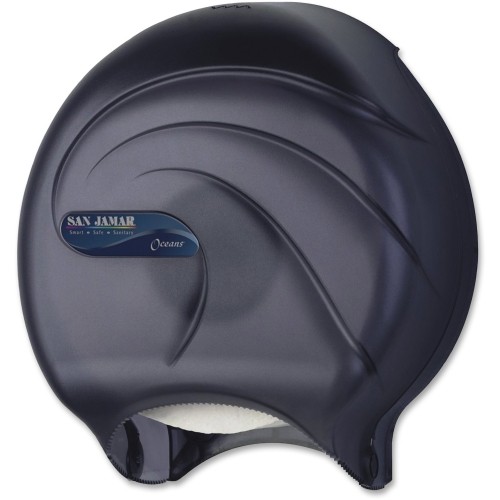 San Jamar R2090TBK Tissue & Napkin Dispensers Ocean Style Single Jbt Tissue Dispenser SJMR2090TBK 759376106495