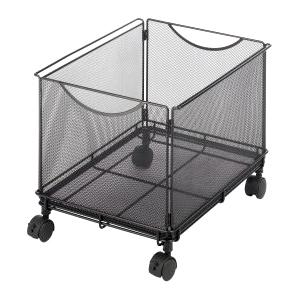 Safco 5211BL Carts & Dollies Onyx 5211bl Mesh Rolling File Cube SAF5211BL 073555521122