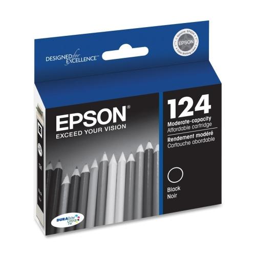 Epson T124120S Toners & Ink Cartridges Durabrite Ultra T124120 Ink Cartridge EPST124120S 010343876484
