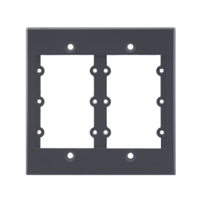 Kramer Electronics FRAME-2G Faceplates & Mounting Boxes Kramer 6 Socket 2 Gang Faceplate Insert - 6 X Socket(s) - 2-gang (frame-2g) Frame2g 7291063062903