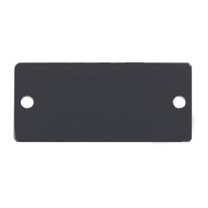 Kramer Electronics W-BLANK Faceplates & Mounting Boxes Kramer Blank Faceplate Insert - Wall Mount (w-blank) Wblank 7291063026561