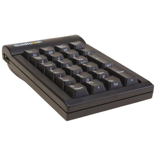 Goldtouch GTC-MACB Keyboards & Keypads Goldtouch Mac Usb Numeric Keypad - Numeric Keypad - 22 Keys - Wired - Usb - Blac (gtc-macb) Gtcmacb 818216746960