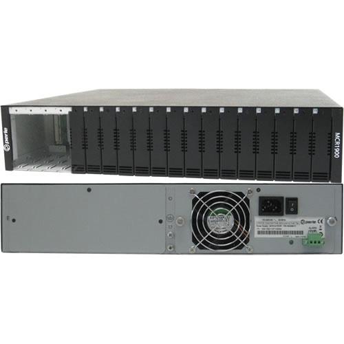 Perle Systems 05059944 Modular Expansion Base Mcr1900-ac 19 Slot Media Converter Chassis 734660599443