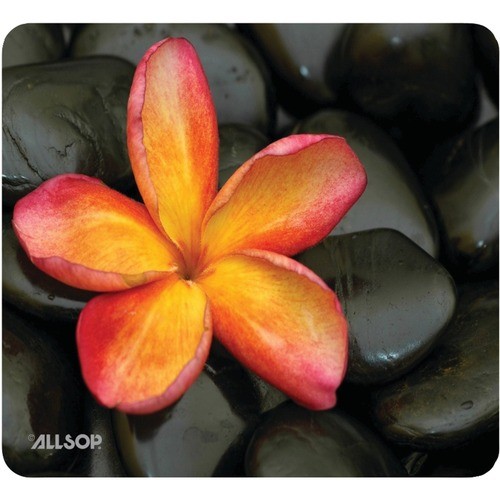 Allsop 30185 Wrist/Mouse Pads Allsop Naturesmart Image Mousepad - Floral - (30185) - Floral - 0.08" X 8.50" Dimension - Natural Ru 071021120633