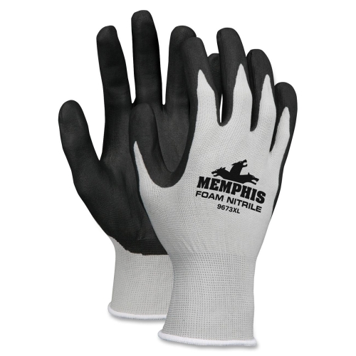 Crews, Inc 9673XL Gloves Nitrile Coated Knit Gloves CRW9673XL 045143967346