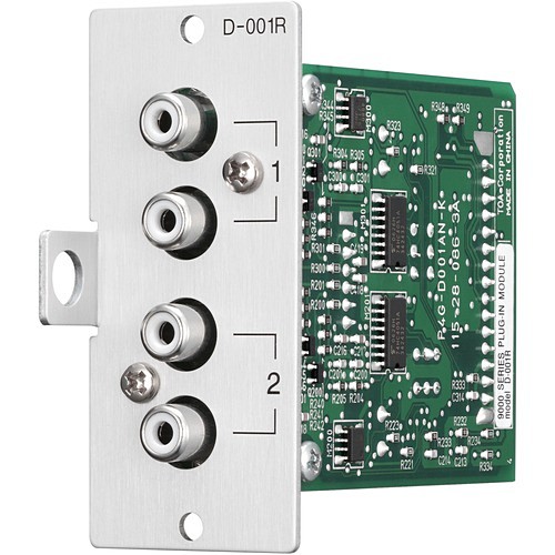 Toa D-001R Miscellaneous Devices Toa D-001r Line Input Module With Dsp - 3.1" Height X 1.4" Width X 3.6" Depth - Aluminum D001r 638317188465