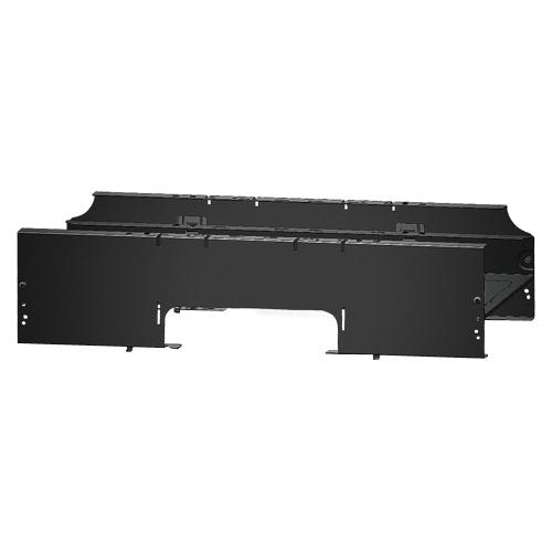 Apc Schneider AR8571 Cable Management Apc By Schneider Electric Ar8571 Cable Trough - Trough - Black - 0u Rack Height 731304253952