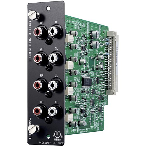 Toa D-936R Miscellaneous Devices Toa D-936r Stereo Select Input Module - 4.7" Height X 1.4" Width X 7" Depth - Gloss Black - Steel D936r 
