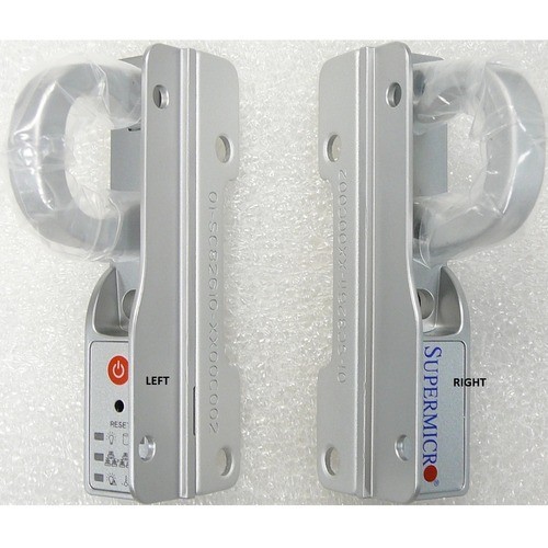Supermicro MCP-290-82605-0V Miscellaneous Devices Supermicro Ac Mcp-290-82605-0v Silver Chassis Handle Set For Sc826 Brown Box Mcp290826050v 672042028986
