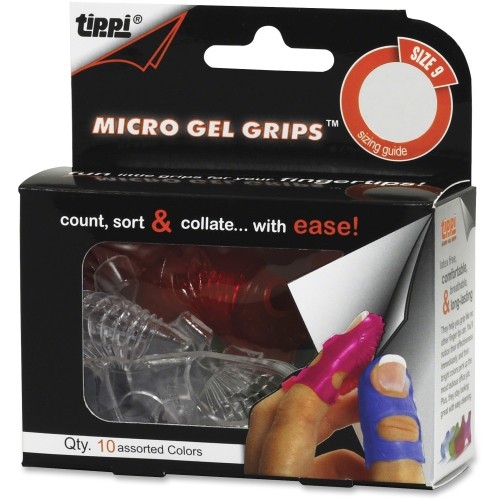 Lee Products Company 61090 Rubber Finger Tips Micro Gel Grips LEE61090 084417610908