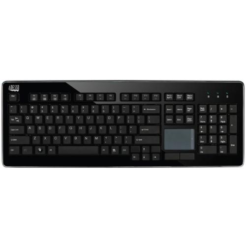 Adesso WKB-4400UB Keyboards & Keypads Wireless Desktop Touchpad Keyboard Wkb4400ub 078375000437