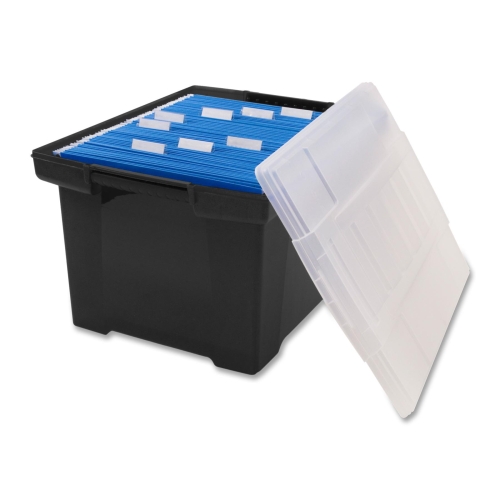 Storex 61528U01C Shipping & Storage Boxes Portable File Tote STX61528U01C 685442615281
