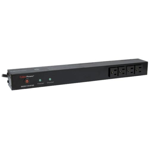 CyberPower RKBS15S4F8R Surge Protectors Cyberpower Rkbs15s4f8r Rackbar 12 - Outlet Surge With 3600 J - Clamping Voltage 400v, 15 Ft, Nema 5- 044113315309