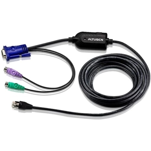 Aten KA7920 Cables Aten Kvm Cable - 15 Ft Kvm Cable For Keyboard/mouse, Kvm Switch - First End: 1 X Rj-45 Network - Fem 633363400226