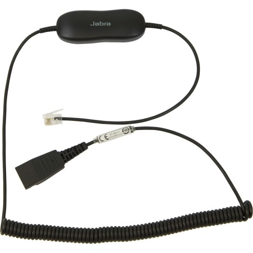 Jabra 88001-04 Cables Jabra Gn1216 Coiled Audio Cable Adapter - 6.54 Ft Audio Cable - First End: 1 X Quick Disconnect - Se 8800104 657379254390