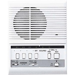 Aiphone LEF-3C Intercom Systems Aiphone Lef-3c Intercom Master Station - Wall Mount Lef3c 790143115760