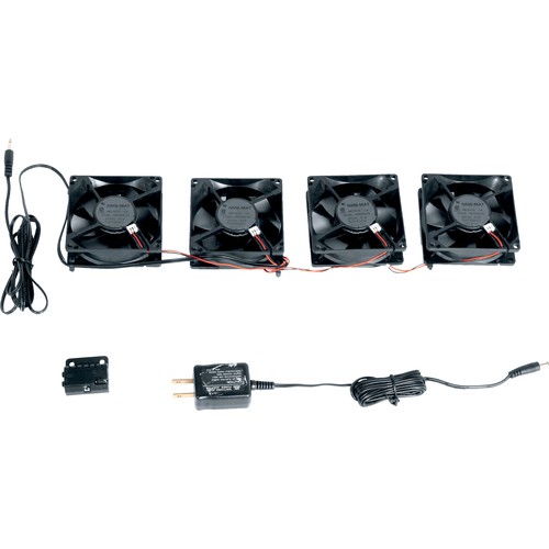 Middle Atlantic DCFANKIT-4 Processor/Case Fans Middle Atlantic 100 Cfm Dc Fan Kit For Brk And Mbrk Series Racks - 4 X Fan(s) - 100 Cfm Maximum Airf Dcfankit4 656747100574