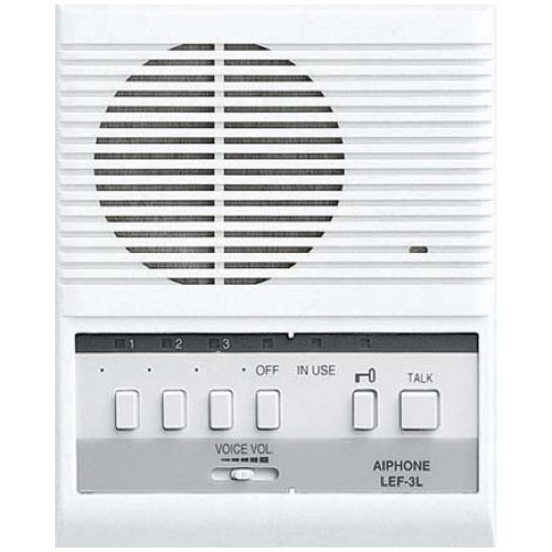Aiphone LEF-3L Intercom Systems Aiphone Lef-3l Intercom Master Station - Cable - Desktop, Wall Mount Lef3l 993247173784