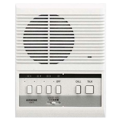 Aiphone LEM-3 Intercom Systems Aiphone Lem-3 Intercom Master Station - Wall Mount Lem3 790143116392