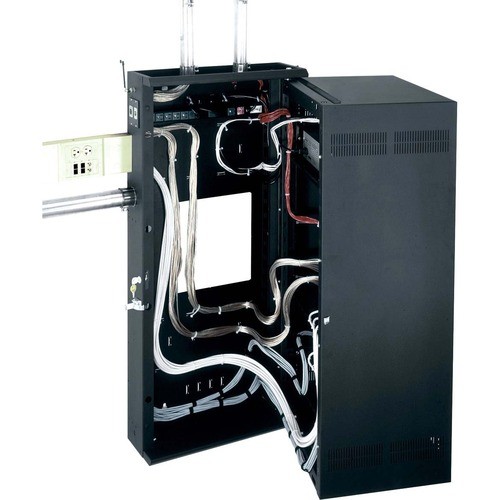Middle Atlantic DWR-18-32 Rack Equipment Middle Atlantic Dwr Series 18ru Pivoting Wall Mounted Rack - 32in Depth Wall Mounted Cabinet - 18u R Dwr1832 656747100529