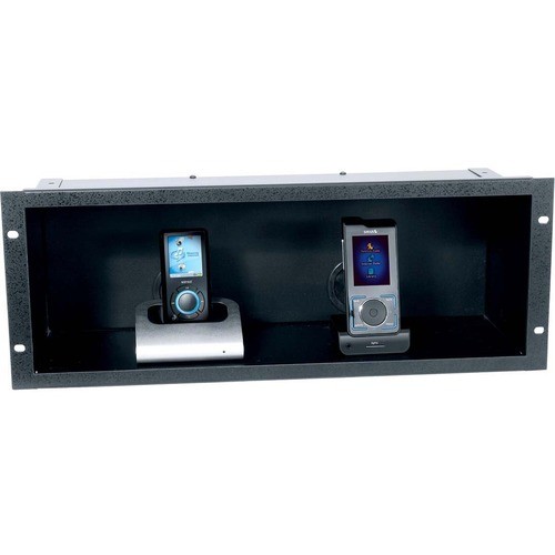 Middle Atlantic SH-DMP-S Mounting Kits Middle Atlantic 4ru Media Rackshelf - Textured - Black (sh-dmp-s) Shdmps 656747105029