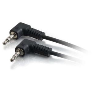 C2g 40582 Cables C2g 1.5ft 3.5mm Right Angled M/m Stereo Audio Cable - 1.50 Ft Audio Cable For Speaker - First End: 1 757120405825