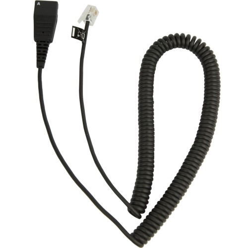 Jabra 8800-01-37 Cables Jabra Headset Adapter Cable - 6.56 Ft Phone Cable For Headset - First End: 1 X Quick Disconnect - Se 88000137 616174197424