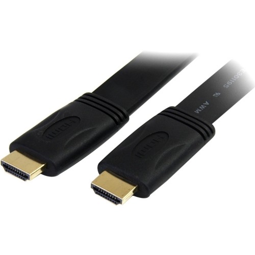 Startech HDMIMM6FL Cables 6 Ft High Speed Flat Hdmi Digital Video Cable With Ethernet 065030842198