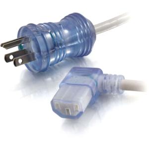 C2g 48052 Power Cords C2g 15ft 16 Awg Hospital Grade Power Cord (nema 5-15p To Iec320c13r) - Gray With Clear Connectors -  757120480525