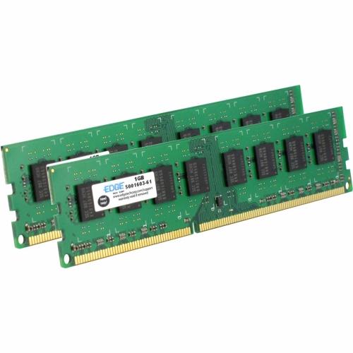 Edge Memory PE228217 Memory/RAM Edge 2gb Ddr3 Sdram Memory Module - 2 Gb (1 X 2gb) - Ddr3-1333/pc3-10600 Ddr3 Sdram - 1333 Mhz - Non 652977228224