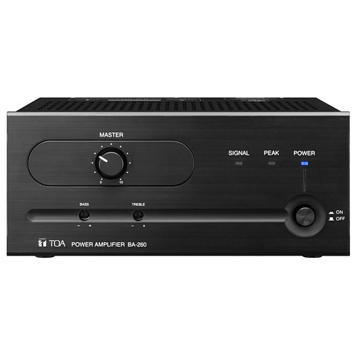 Toa BA-260 CU A/V Receivers & Amplifiers Toa Ba-260 Amplifier - 60 W Rms - 1 Channel - 0.5% Thd - 50 Hz To 20 Khz - 130 W (ba-260 Cu) Ba260cu 657248927356