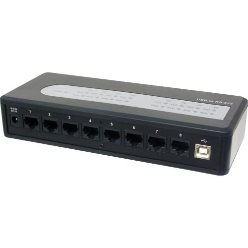Siig ID-SC0811-S1 Serial/Parallel Adapters Siig 8-port Serial Hub - External - Usb - Pc, Mac - 8 X Number Of Network (rj-45) Ports - 1 X Number Idsc0811s1 662774013367