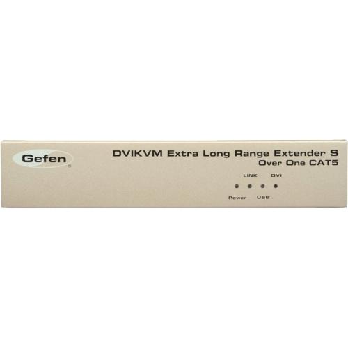 Gefen EXT-DVIKVM-ELR KVM Consoles/Extenders Gefen Dvikvm Extra Long Range Extender - 1 Computer(s) - 330 Ft Range - Wuxga - 1920 X 1200 Maximum  Extdvikvmelr 818214659460
