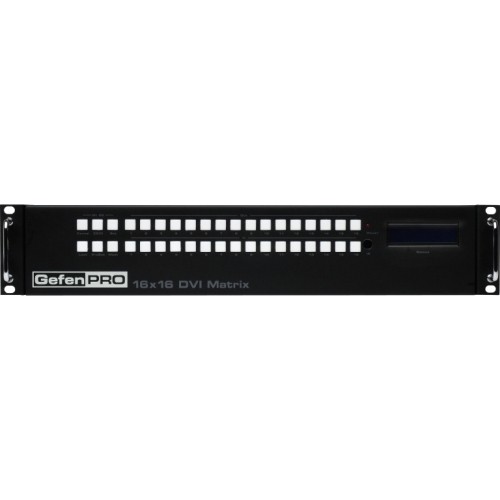 Gefen GEF-DVI-16416-PB VGA Switchboxes Gefen Pro Dvi Switch - 1920 X 1200 - Wuxga - 1080p16 X 1616 X Dvi Out (gef-dvi-16416-pb) Gefdvi16416pb 845344024547