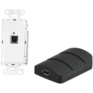 C2g 53878 Cable Extenders Trulink Usb 2.0 Wp Lex + Dongle Rex Kit - White - Uses A Single Standard Network (53878) 818274982713