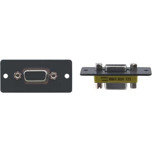 Kramer Electronics WX-FM Faceplates & Mounting Boxes Kramer Wx-fm Video Faceplate Insert - 2 X Vga Port(s) Wxfm 