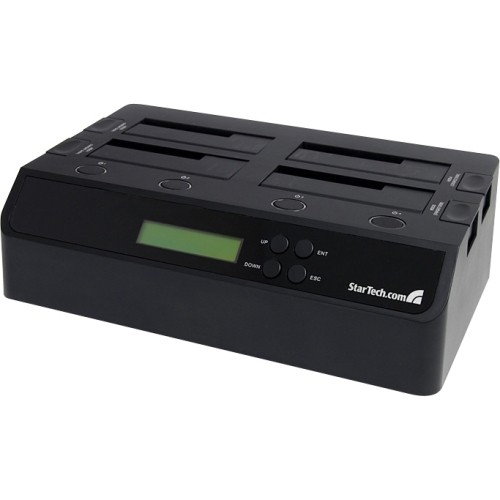 Startech SATDOCK4U3RE Hard Drive Duplicators 4 Bay Usb 3.0 Esata To Sata Standalone 1:3 Hdd Hard Drive Duplicator Dock 065030843881