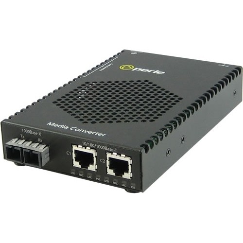 Perle Systems 05082124 Transceivers/Media Converters S-1110dp-s2sc160 Media Converter 734660821247