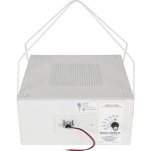Atlas Sound M1000-W Speakers Atlasied M1000-w In-ceiling, In-wall Speaker - White - 100 Hz To 10 Khz - 8 Ohm M1000w 612079184828