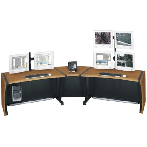 Middle Atlantic LD-4830DC Tables & Desks Middle Atlantic Lcd Monitoring/command Desk - 30" Height X 48" Width - Dark Cherry (ld-4830dc) Ld4830dc 656747101083