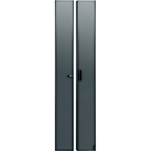 Middle Atlantic MW-CRD-45 Panels Middle Atlantic Solid Split Rear Door - Black - 45u Rack Height (mw-crd-45) Mwcrd45 656747099977