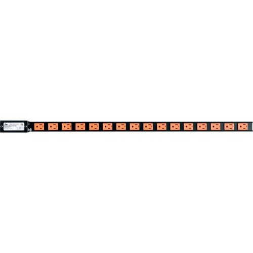 Middle Atlantic PDT-1615C-NS Power Strips Middle Atlantic Pdt Series Low Profile Vertical Power Strip - 15 Amp, 16 Outlets Rack Mounted Power  Pdt1615cns 656747118487