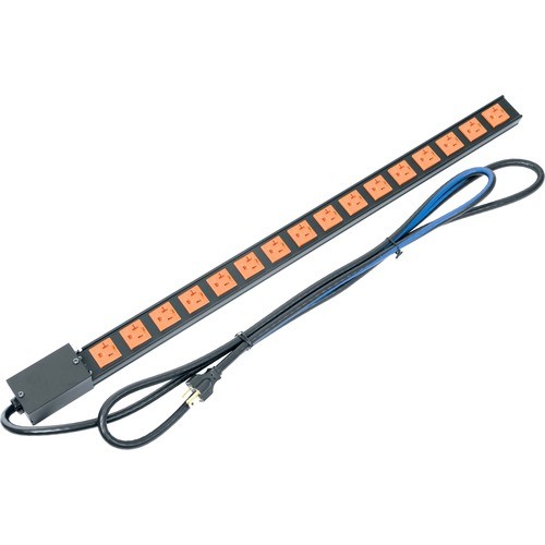 Middle Atlantic PDT-1620C-NS Power Strips Middle Atlantic Pdt Series Low Profile Vertical Power Strip - 20 Amp, 16 Outlets Rack Mounted Power  Pdt1620cns 656747118494