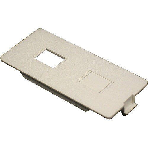 Middle Atlantic 5507RJ-G Faceplates & Mounting Boxes Wiremold 5500 Dual Rj11/rj45 Connector Faceplate Fitting - 2 X Socket(s) - Gray (5507rj-g) 5507rjg 786776101300