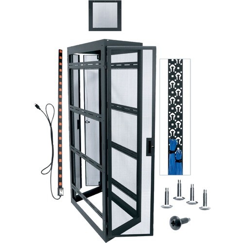 Middle Atlantic WMRK-2436SVR-AB Rack Equipment Middle Atlantic Wmrk Series Enclosure - For Server - 24u Rack Height X 19" Rack Width X 33.60" Rack  Wmrk2436svrab 656747095498
