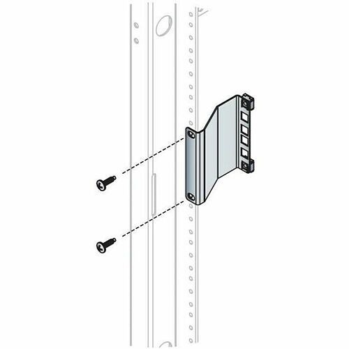 Middle Atlantic RR2-3RCN Mounting Kits Middle Atlantic 2u Rackrail Recessor - 3in Deep - 2 (rr2-3rcn) Rr23rcn 656747141966